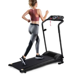 Elektrisches Laufband Klappbar Heimtrainer Rollbar Fitnessgerät LCD Display