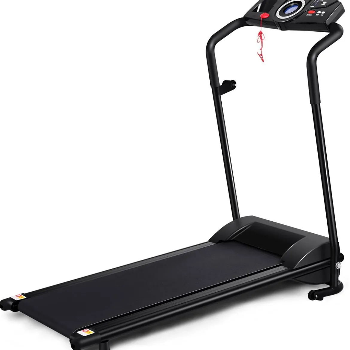 Elektrisches Laufband Klappbar Heimtrainer Rollbar Fitnessgerät LCD Display