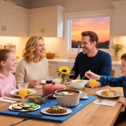 Elektrische Wärmematte Silikon für Lebensmittel Rollbare Warmhalteplatte 6 Temperaturregelung von 50℃-100℃