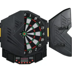 Elektronische Dartboard Dartscheibe Dartautomat LED Dartspiel Dartpfeil + 12 Pfeile