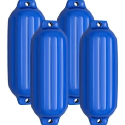 4er Set Bootsfender Langfender Kugelfender Set Boot Rammschutz Stegfender
