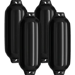 4er Set Bootsfender Langfender Kugelfender Set Boot Rammschutz Stegfender