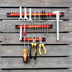 3er Wand Magnetleiste Set Magnet Werkzeughalter Magnetleisten mit Montagematerial