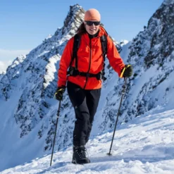 Faltbare Trekkingstöcke mit Schnellverschluss Wanderstöcke für 166-195 cm Körpergröße Gelb