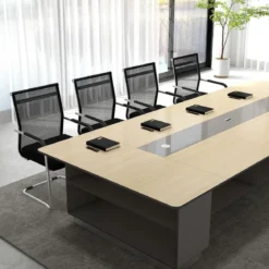 Freischwinger Stühle 4er Set stapelbare Schwingstühle mit Metallkufenbasis und Armlehne Bürostühle Schwarz