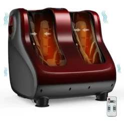 Fußmassagegerät Beinmassagegerät Fußmassage für Füße Wade 47,5 x 42,5 x 46 cm Rot