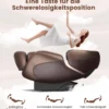 Generisch Relaxe Massagesessel Ganzkörper Massagestuhl elektrisch mit Heizung und Luftkompression Braun