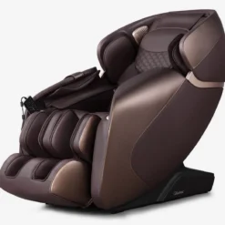 Generisch Relaxe Massagesessel Ganzkörper Massagestuhl elektrisch mit Heizung und Luftkompression Braun