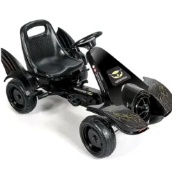Gokart für Kinder Go Cart mit Bremsen Tretauto Verstellbarer Sitz Pedalfahrzeug Kinderfahrzeug 112x62x61cm
