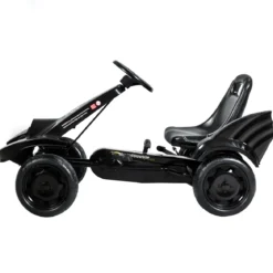 Gokart für Kinder Go Cart mit Bremsen Tretauto Verstellbarer Sitz Pedalfahrzeug Kinderfahrzeug 112x62x61cm