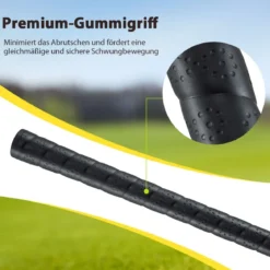 Golf #3 Fairway Holz für Kinder mit Schlägerhaube 34 Zoll 15 Grad Fiberglas-Schaft Golfschläger