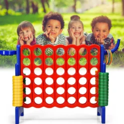 Großes 4-Gewinnt Jumbo 4-Gewinnt Set 84 x 33 x 79 cm