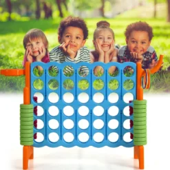 Großes 4-Gewinnt Jumbo 4-Gewinnt Set 84 x 33 x 79 cm
