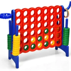 Großes 4-Gewinnt Jumbo 4-Gewinnt Set 84 x 33 x 79 cm