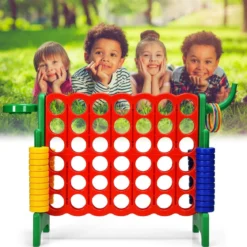 Großes 4-Gewinnt Jumbo 4-Gewinnt Set 84 x 33 x 79 cm