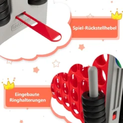 Großes 4-Gewinnt Jumbo 4-Gewinnt Set 84 x 33 x 79 cm