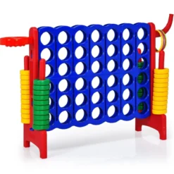 Großes 4-Gewinnt Jumbo 4-Gewinnt Set 84 x 33 x 79 cm