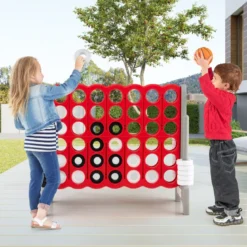 Großes 4-Gewinnt Jumbo 4-Gewinnt Set 84 x 33 x 79 cm