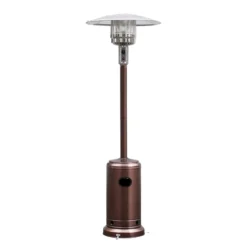 Heizstrahler Premium-Standheizung für den Außenbereich Propan 220 cm Bronze