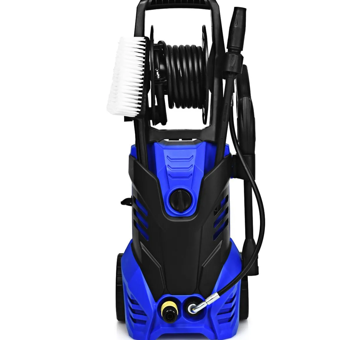 Hochdruckreiniger mit Hochdruckdüse & Zubehör ideal für Garten und Haus 140 Bar 6 L/Min 2000W Blau