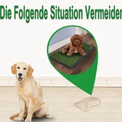 Hundetoilette Welpentoilette Hundeklo Haustierklo Trainingsunterlage Töpfchen