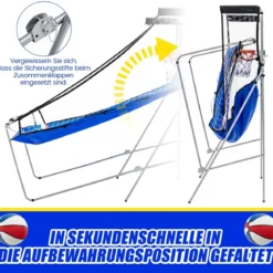 8 in 1 Basketballautomat mit 4 Bällen & Luftpumpe & 8 Spielmodi Arcade Basketballspiele Grün