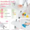 3 in 1 Elektrischer Babyschaukel mit 8 Schaukelposition & Timing & Auto Schaltfunktion Rosa
