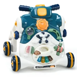 3 in 1 Lauflernwagen mit Lichtern & Musik LauflernhilfeRutschauto Spielbrett