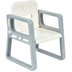 2 in1 Magnetische Maltafel&Zeichentisch mit Hocker Kinderschreibtisch Sitzgruppe