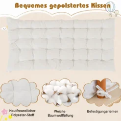 3 in 1 Montessori Klettersset aus Holz Spielset für Kinder ab 1 Jahr Klettergerüst Set Bunt