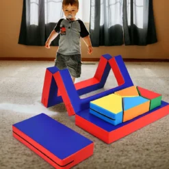 4 in 1 Spielsofa Vielseitiges Kindersofa Kinder Sitzgruppe