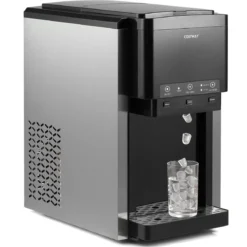 3 in 1 Wasserspender mit Eiswürfelmaschine Eiswürfelbereiter mit Zerstoßenem Eis Eisbereiter