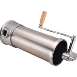 5 kg Edestahl Wurstfüller Wurstmaschine Wurstfüllmaschine inkl. 6 Füllrohre