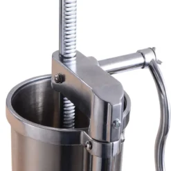 5 kg Edestahl Wurstfüller Wurstmaschine Wurstfüllmaschine inkl. 6 Füllrohre