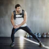 8KG Gewichtsweste Trainingsweste mit Reflexstreifen und verstellbarem Riemen Fitnessweste