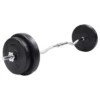 30KG Langhantel Set 120CM Curlhantelset Langhantelset