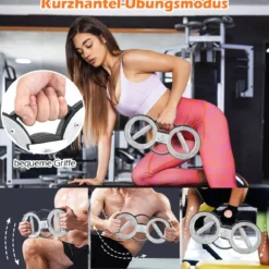 5,35 kg Schwere Burn-Maschine Armtrainingsgerät mit Einstellbarem Widerstand & 360° Drehung