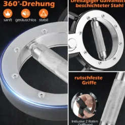 5,35 kg Schwere Burn-Maschine Armtrainingsgerät mit Einstellbarem Widerstand & 360° Drehung