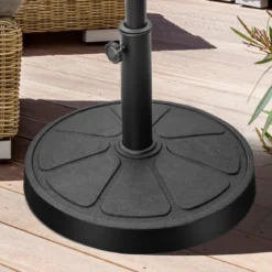 14 kg schwerer Schirmständer mit 45 cm Durchmesser für Schirmstangen von φ38/48 mm