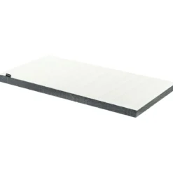 Kinderbett-Matratze Premium-Schaumstoff-Kinderbett Babymatratze 120 x 60 x 5 cm Weiß + Grau