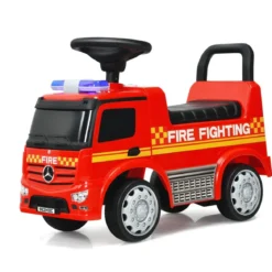Kinder-Feuerwehrauto lizenzierter Mercedes Benz Schiebeauto 62 x 29 x 43 cm Rot