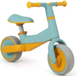 Kinder Laufrad ohne Pedal Höhenverstellbares Lauflernrad mit Begrenzter Lenkung & 2 Rädern Blau