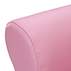 Kindersofa Kindersessel Kindercouch mit Ottomane Rosa 58 x 40,5 x 49 cm