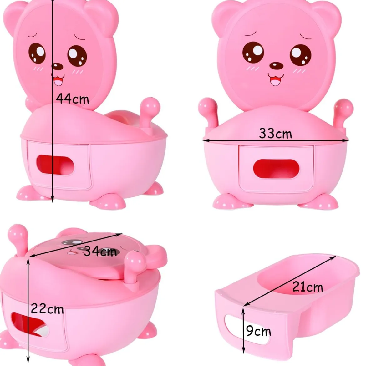 Kindertoilette Töpfchentraining Lerntöpfchen Babytöpfchen Kindertöpfchen Kinder Töpfchen Rosa