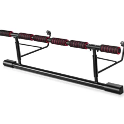 Klimmzugstange für Türrahmen klappbare Fitness-Klimmzugstange fürs Krafttraining beim Heimworkout Schwarz