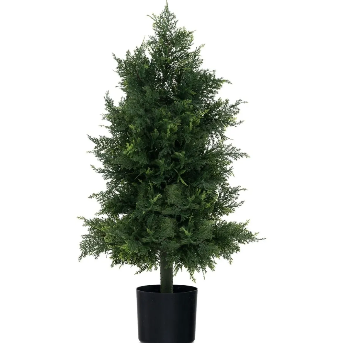 Künstlicher Formschnittbaum aus Zeder mit Topf & Sonnenbeständigen Blätter Kiefernbaum