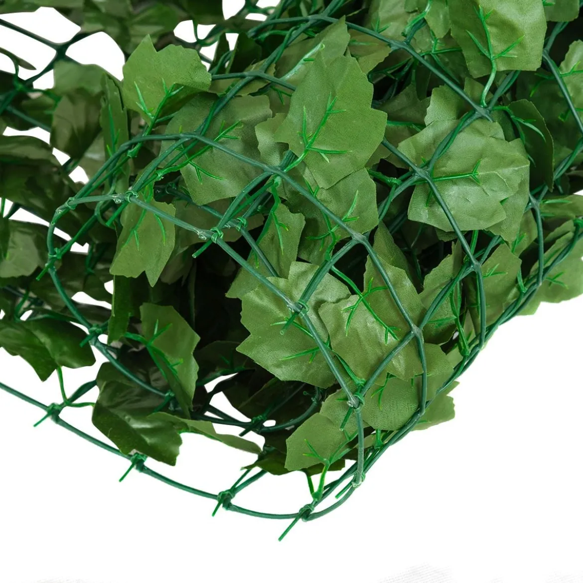 Künstliches Pflanzenwand Hecke Efeublättern Sichtschutz Heckenpflanze Outdoor & Indoor Gartenzaun 150 x 300cm