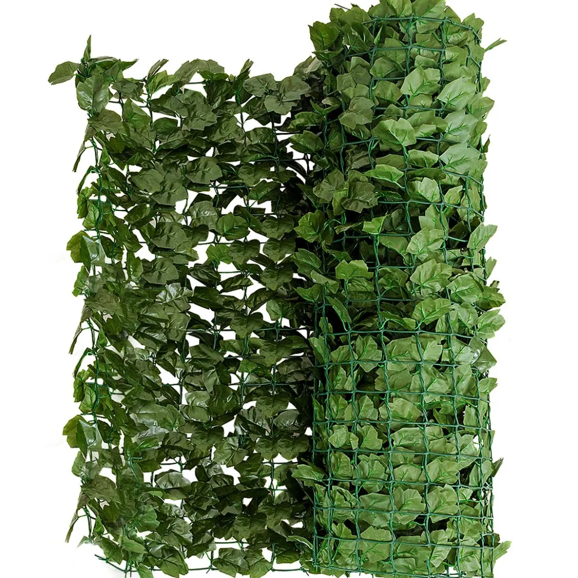 Künstliches Pflanzenwand Hecke Efeublättern Sichtschutz Heckenpflanze Outdoor & Indoor Gartenzaun 150 x 300cm