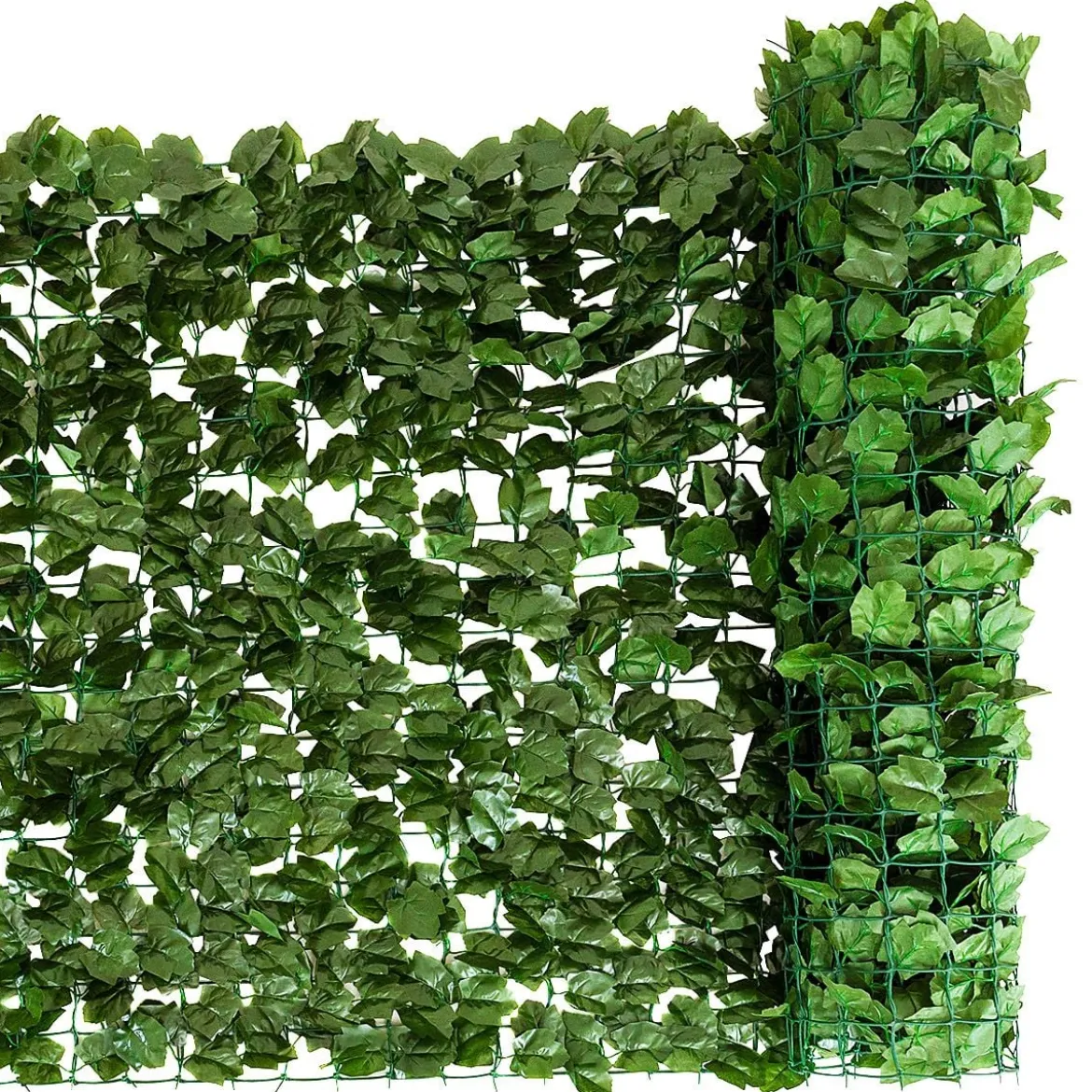 Künstliches Pflanzenwand Hecke Efeublättern Sichtschutz Heckenpflanze Outdoor & Indoor Gartenzaun 150 x 300cm