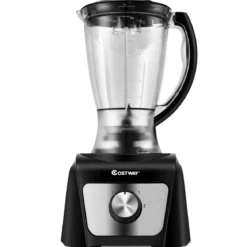 kompakte Küchenmaschine Standmixer Zerkleinerer 500W 1500ml ideal zum Zerkleinern Schneiden Schreddern Entsaften